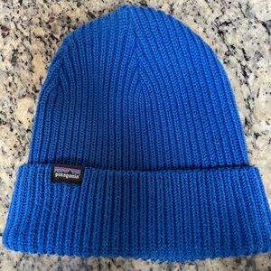 Blue Patagonia Beanie